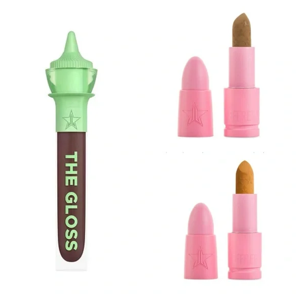 Jeffree Star 3pc. Bundle Gloss & Lipstick - Picture 1 of 15